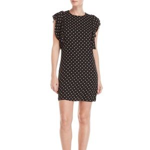 NWT Charles Henry Polka Dot Shift Dress